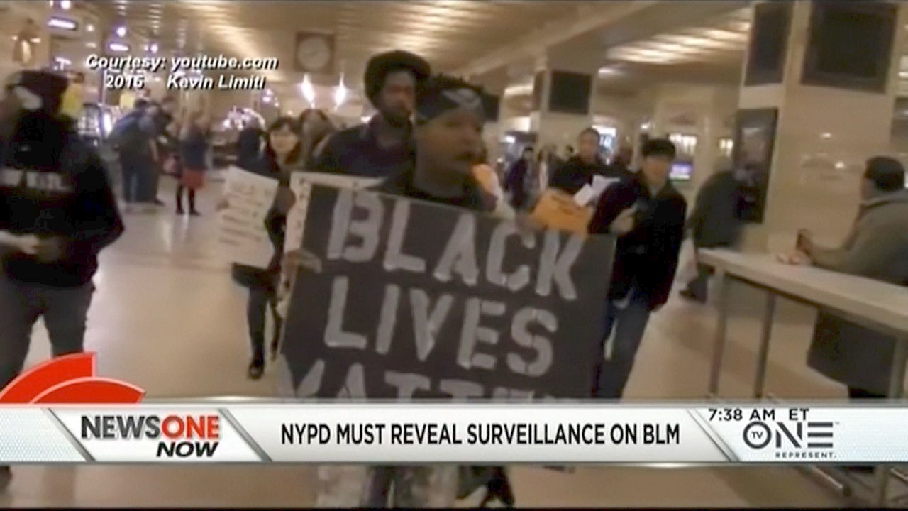 NYPD Ordered To Disclose Surveillance Of Black Lives Matter
