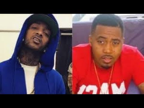 Blk men stay under attack. Nipsey can’t rip and Nas can’t be a father. #missmewiththatbs W/Mechee X