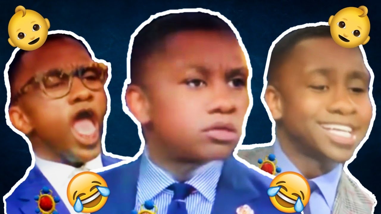 Shannon Sharpe with the baby filter for 7 minutes straight